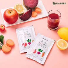 물한방울 넣지않고 국내산 갈아만든 리허브 한입ABC쥬스, 100ml