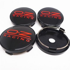 4pcs 60mm OZ 레이싱 자동차 휠 센터 허브 림 캡 스타일링 커버 56mm 엠블럼 배지 액세서리, J × 4개, 4개