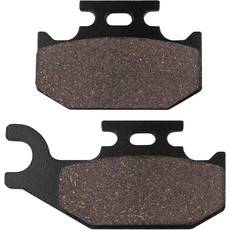 야마하 코뿔소 660 2004-2007 랩터 700 R 2006-2015 450 2004-2009용 OCEAIR 후방 브레이크 패드