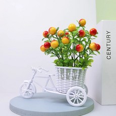 꽃 장식 등나무 바구니 삼륜 자전거 모델 홈 가든 웨딩 파티 로맨틱, A8, 1. A8