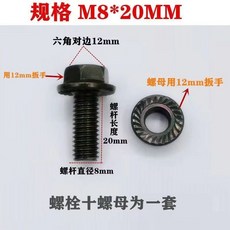 台灣精選 10.9級外六角法蘭面螺栓 M5 M6 M8 M10 M12 加大型六角帶墊螺絲, 1個