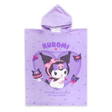 물놀이 쿠로미 큐트 후드 샤워가운(비치가운) nrb*16531gb