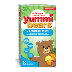 HERO NUTRITIONALS 綜合維他命軟糖, 1瓶, 90顆