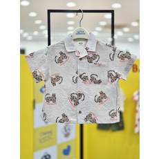 티거 반팔셔츠 B252MBL01