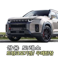 쌍용 토레스 전용 트렁크모기장/ 우레탄창/ 개별선택옵션/ 국내제작/ 봄부터 가을까지 모기장으로 벌레차단 장마와 겨울에는 우레탄창으로 비바람차단, 트렁크우레탄창