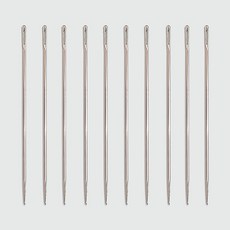 귀 큰 장바늘 이불바늘 손바늘, 10개