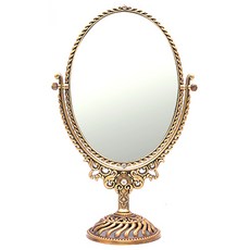 아테리나 파도 스탠드 탁상 양면거울, 대사이즈 신주