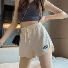 運動短褲女新款夏季寬鬆韓版休閒百搭高腰舞蹈瑜伽褲