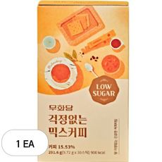 무화당 걱정없는 믹스커피, 9.72g, 30개입, 1개