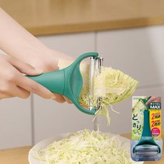 HONA국제 노노지 양배추칼 캐베피 MAX 슬라이서 채칼green 1개 green * 1개 1개 green * 1개... 1개 일반포장 × 2개, green