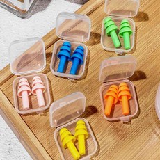 엠에스몰 소음 귀마개 실리콘귀마개, 파랑