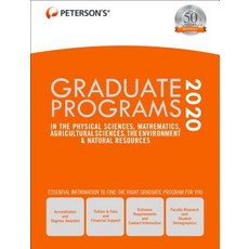 Graduate Programs in the Physical Sciences Mathematics Agricultural Sciences the Environment & Na... Hardcover, Peterson's