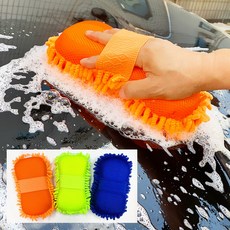 피칸데코 극세사 셔닐모 세차미트 3개 1세트, 상세 설명 참조, 1개