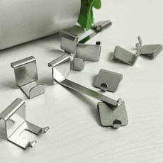 【開發票/統編】辦公室隔斷掛鉤 屏風燕尾夾 文件票據整理掛架, 1個, ABC隔斷小鉤各2個裝（6個）