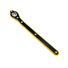 유니버설 자동차 휠 핸드 크랭크 래칫 렌치 차고 타이어 핸들 필립스 호환 절약 잭 수리 도구, [01] A, 1개