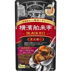 에바라 요코하마 선정 카레 플레이크 BLACK 매운 입 180g
