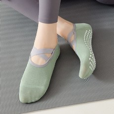 瑜伽襪 女防滑普拉提 專用夏季地闆運動透氣短款襪 臺灣出貨