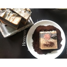 卓瑪愛象 死海黑泥黑鹽咖啡因髮皂 - 頭皮清爽中油性適用手工皂, 120g+-10, 1個