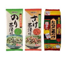 일본대표간편식 오차즈케 3종세트 김맛 연어맛 명란맛