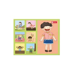 어린이집 유아 신체학습 원목 퍼즐 교구 생일선물 IQ장난감 학습완구 애기, 9피스, 1개