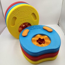 兒童遊泳手臂圈 嬰幼兒泡沫手臂環 小學生寶寶免充氣漂浮袖 1 精品, 二代升級款紅黃藍6片, 1個