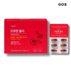 스트레스 항노화 혈관 심장 혈압 감소 에 좋은 Q10 영양제, 1개, 60정