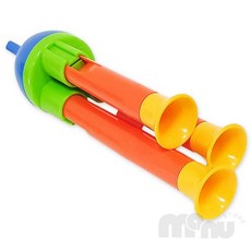 6개월아기장난감 음악놀이 나팔 트럼펫 유아장난감, 1개