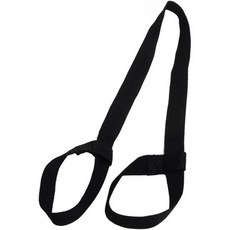 조절 가능한 요가 매트 스트랩 캐리어 슬링 튼튼한 코튼 블랙 다목적 운동 및 수업용, 조절 가능한 면 요가 매트 스트랩 캐리어 가볍고 내구성