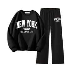 몰토벨리노 ST 뉴욕엠파이어시티 스탠다드 맨투맨 일자팬츠 세트