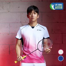 요넥스 티셔츠 배드민턴 게임웨어 261TS007M 반팔 남성 의류