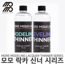 모모델링 모모 락카신너 시리즈 모델링/레벨링 500ml, 1개