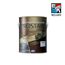 KCC 페인트 프로스테인NEO 유성 목재데크 손상보호 부패방지 원목 목조주택, 3.6L, 1개, PC320(피넛츠)