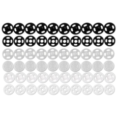 디뷰엣 똑딱이 합단추 스냅단추 11.5mm, 30개, 혼합