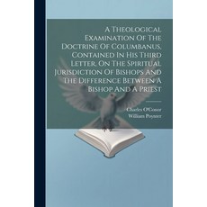 (영문도서) A Theological Examination Of The Doctrine Of Columbanus Contained In His Third Letter On Th... Paperback, Legare Street Press, English, 9781021443519