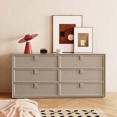 六鬥櫃實木收納抽屜櫃 簡約現代風 房間傢用床頭立邊櫃, 1個