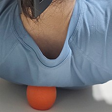 올럭 원형 마사지볼 셀프마사지볼, 오렌지