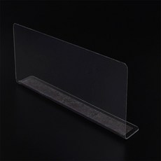밀셀코 자석형 투명 칸막이 20x6cm 업소용냉장고칸막이