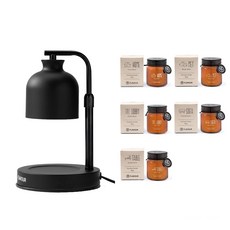 FLAVOUR 居家香氛蠟燭150g 融蠟燈禮盒 湯姆貓與傑利鼠正版授權 耶誕節交換禮物, 黑色