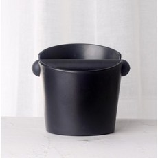 저소음 원통 카페넉박스 커피찌꺼기통 스탠드형 고무 넉박스 고무봉포함, 1개