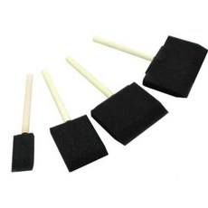 스펀지 페인트붓 4P 편한 재질 작업하기 스펀지붓+온유통상Shop, 빠른배송