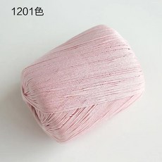 레이스 손뜨개질 크로셰 자수 예술 공예 스웨터 스카프 라인 중간 굵기, 1개, 6. Baby powder
