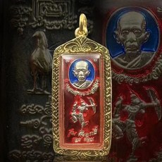 禪緣香捨 泰國佛牌 龍婆瑞佛牌索麗佛係特色紀念品自身像佛牌 小衆飾品, 1個, C228-2紅色