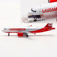 LaudaMotion Ryanair 에어버스 A320 JC Wings 1:400, 자동차포함, 9.39*8.52*2.94, 1개