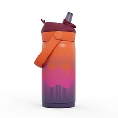 CamelBak eddy Flip Straw Chug 兒童保溫水壺, 1個, 26年 宇宙風雲 350ml