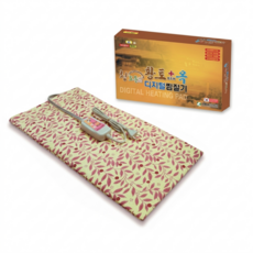 DNSP 황토옥 디지털 전기 찜질기 개인용 온열 매트, 랜덤발송, MPD-3560