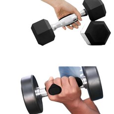 어반살림 굳은살 방지 웨이트 헬스 그립 스트랩, 블랙, 1개