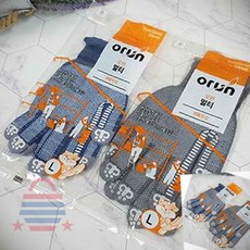 도트 생활장갑 L 논슬립장갑 미끄럼방지장갑