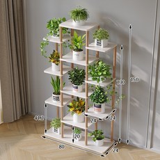 거실화분정리대 원목 인테리어 A 화분 받침대 선반, J. 북유럽 콤비네이션 플라워 프레임 북유럽, 1개