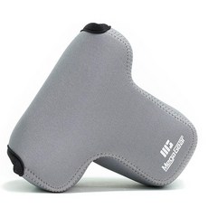 MegagEAR 이어 후지필름 X-Pro2 (18-55mm) 초경량 네오프렌 카메라 보호 커버 카라비너 포함 - 그레이 MG746 127071, 회색, 1개