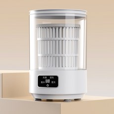 跨境全自動小型洗衣機4L可摺疊出租屋便攜小型除迷你內衣褲清洗神, 中文, 白色